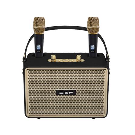 ลำโพงบลูทูธพร้อมไมค์ E&P M800 สีดำ_0