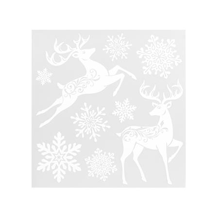 สติกเกอร์ กวาง SIAMXMAS 30x30 ซม._0