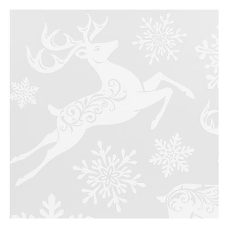 สติกเกอร์ กวาง SIAMXMAS 30x30 ซม._1