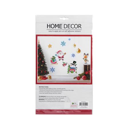 สติกเกอร์ ตุ๊กตาหิมะ SIAMXMAS 20x30 ซม._1