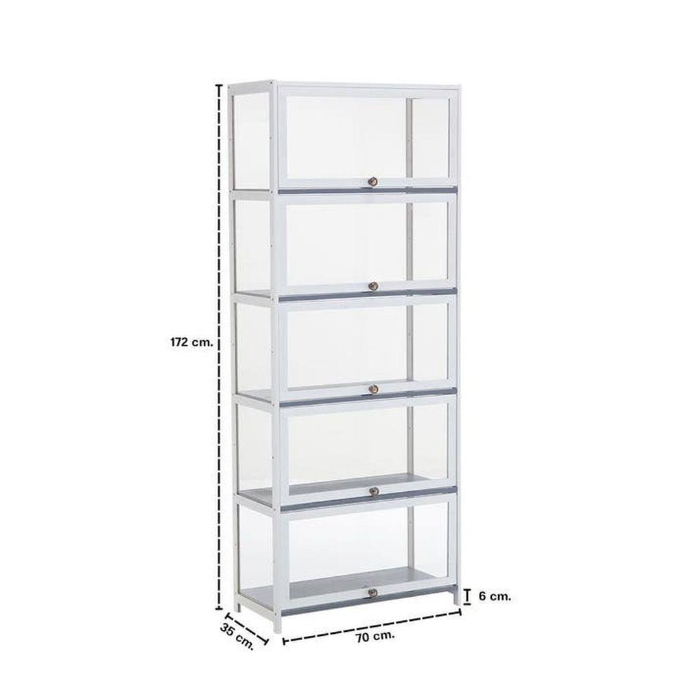 ตู้โชว์ LOOMS MAYYA 19227943 70 ซม. สีขาว