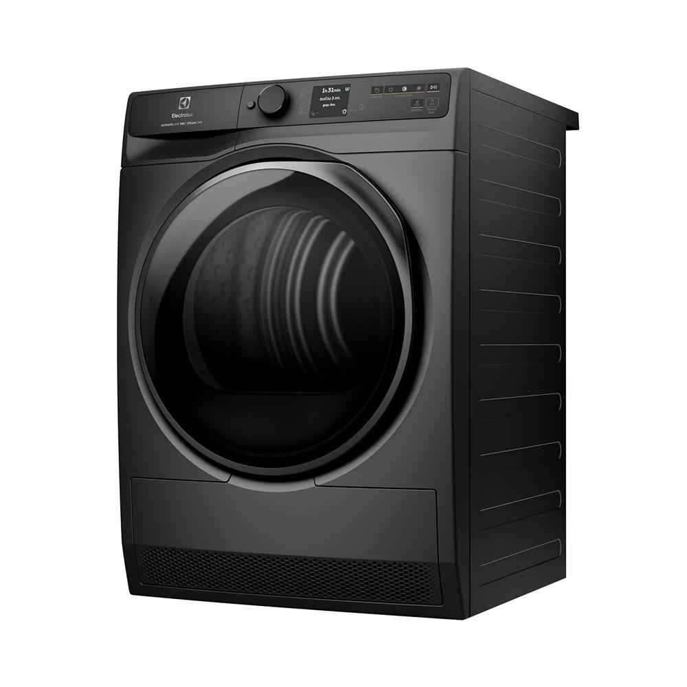 เครื่องอบผ้าฝาหน้าพร้อมขาตั้ง ELECTROLUX EDH902R9SC 9 กก. HEATPUMP สีGREY