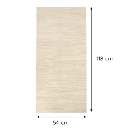 แผ่นตกแต่งผนัง HOME LIVING STYLE MARKS 54X118 ซม. สีครีม_5