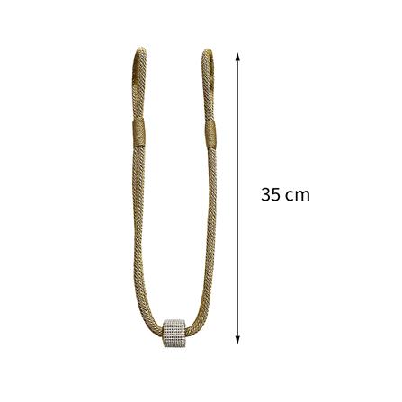 สายรวบม่าน HOME LIVING STYLE ENRICH สีน้ำตาล_4