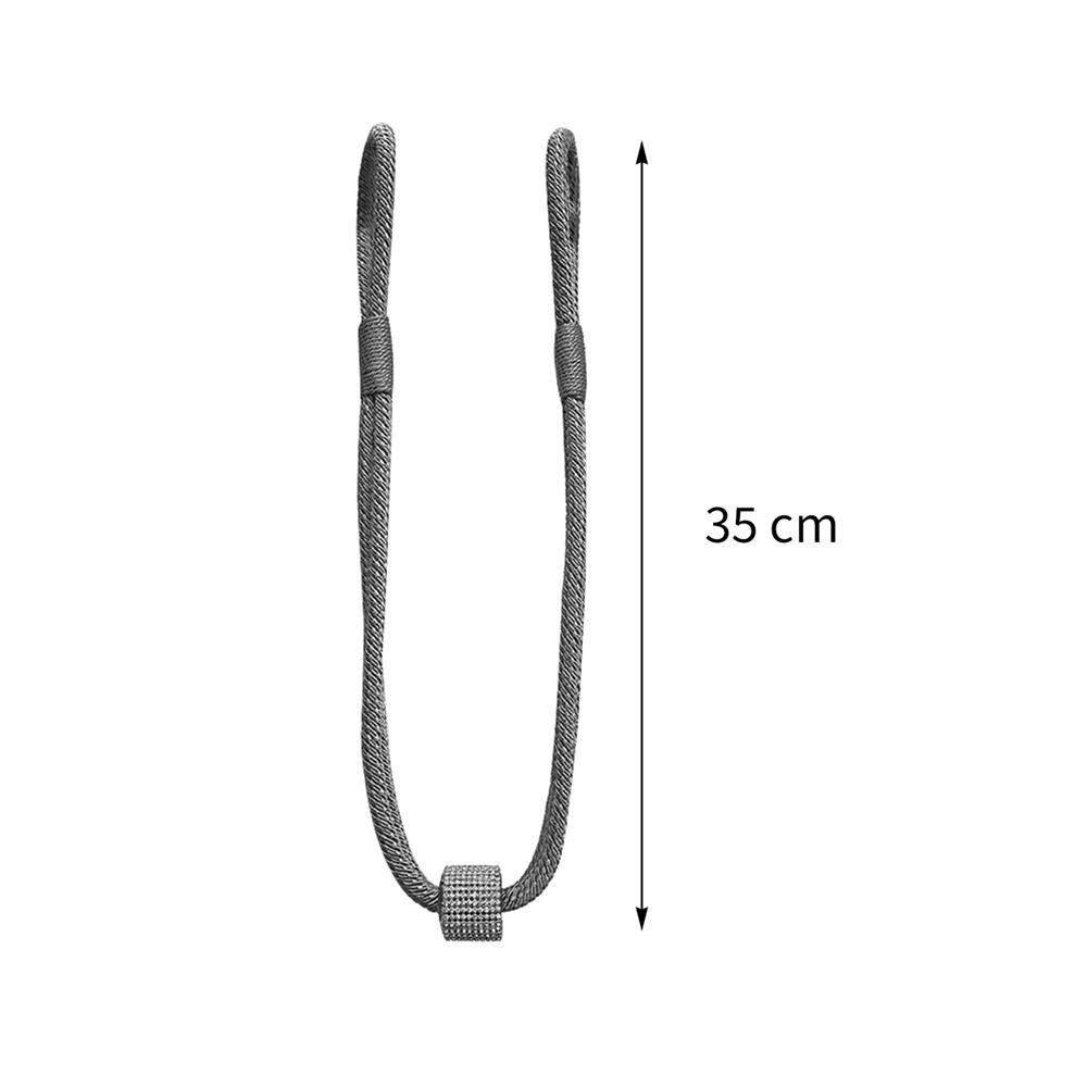 สายรวบม่าน HOME LIVING STYLE ENRICH สีเทา