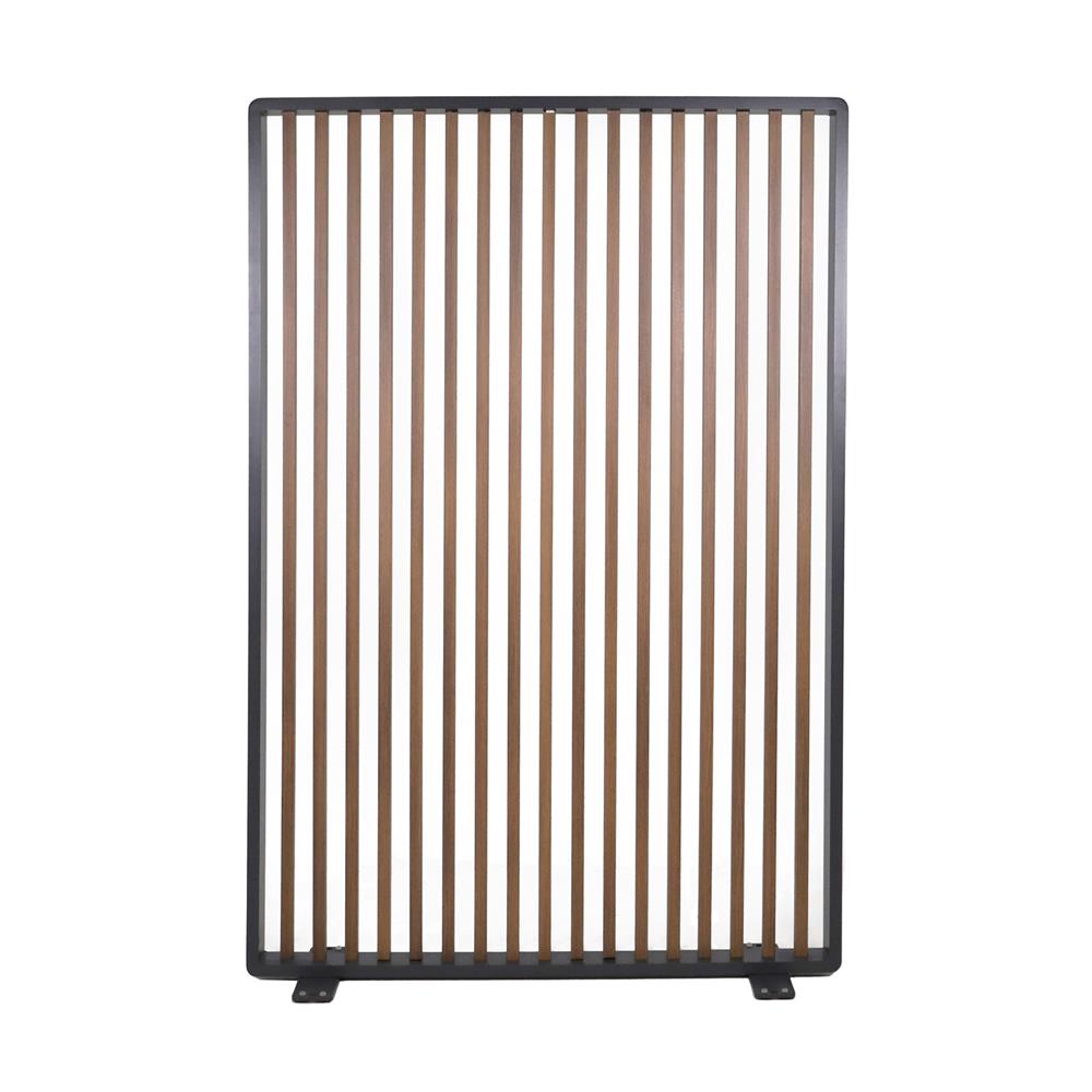 รั้วอะลูมิเนียม BENETTA SERENITY 180X30 ซม. สีดำ