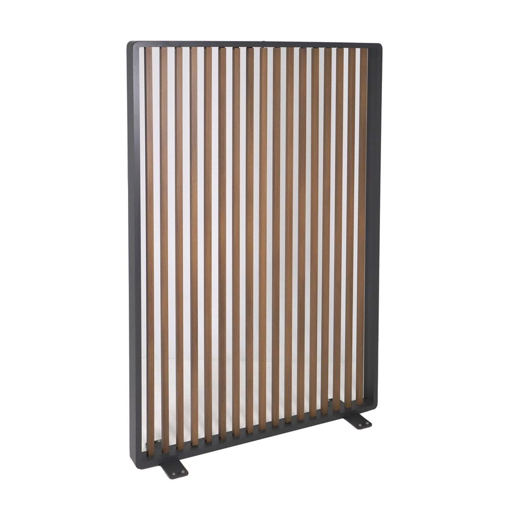 รั้วอะลูมิเนียม BENETTA SERENITY 180X30 ซม. สีดำ