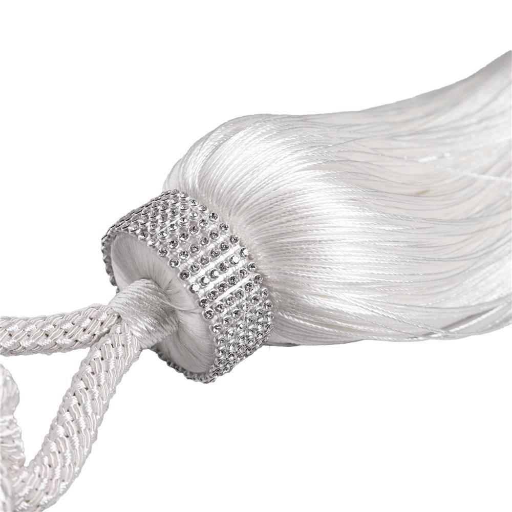 สายรวบม่าน HOME LIVING STYLE LUXURY สีขาว