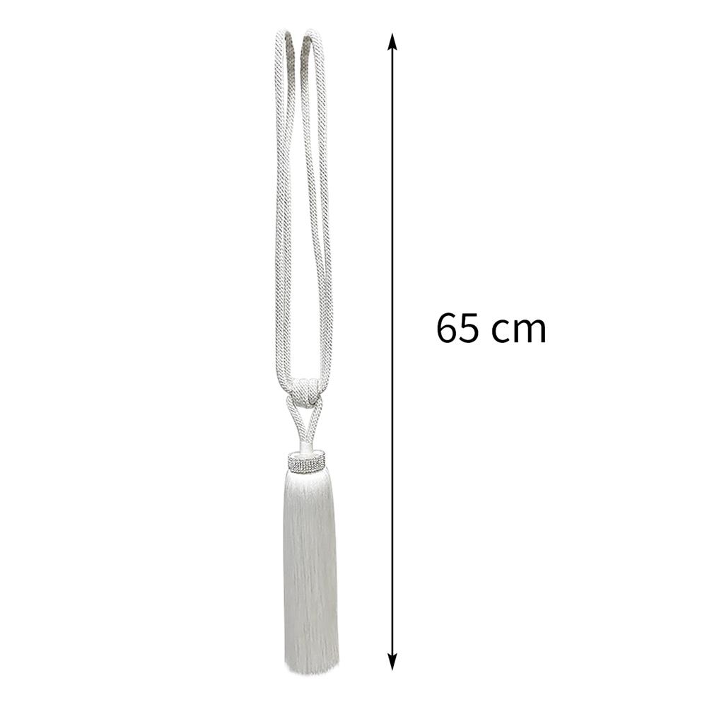 สายรวบม่าน HOME LIVING STYLE LUXURY สีขาว