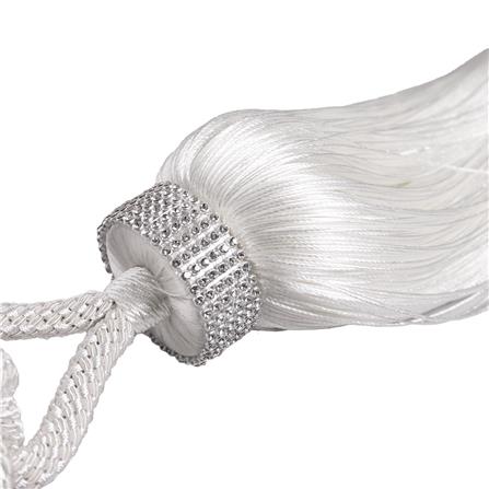 สายรวบม่าน HOME LIVING STYLE LUXURY สีขาว_1