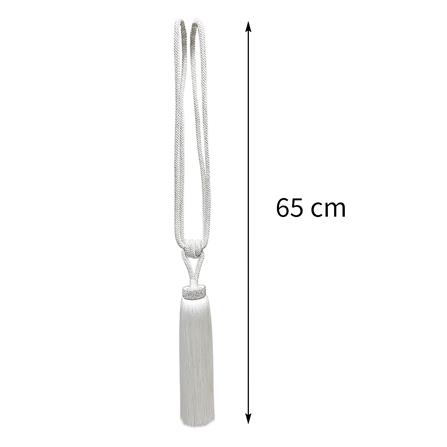 สายรวบม่าน HOME LIVING STYLE LUXURY สีขาว_4