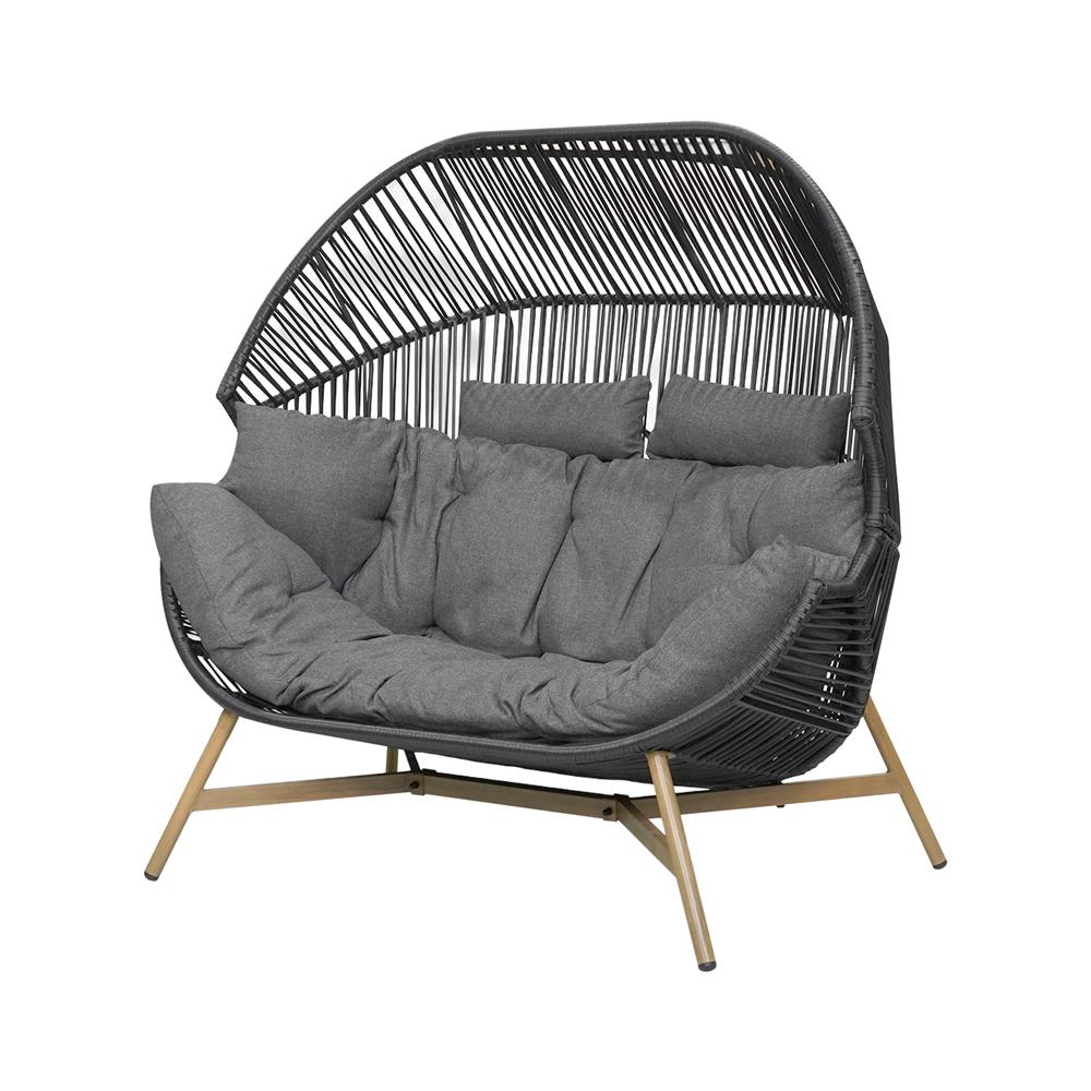 เก้าอี้พักผ่อน OVAL BENETTA SERENITY สีดำ