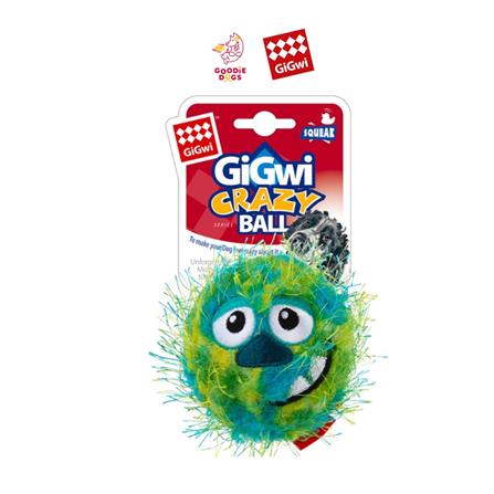 ของเล่นสุนัข GIGWI CRAZY BALL สีเขียว_2