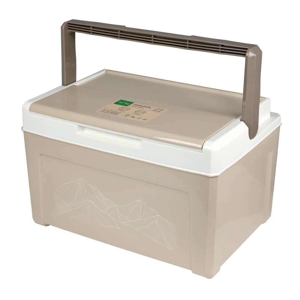 กระติกน้ำแข็ง SPRING COOL MATE 20 ลิตร สีน้ำตาลอ่อน