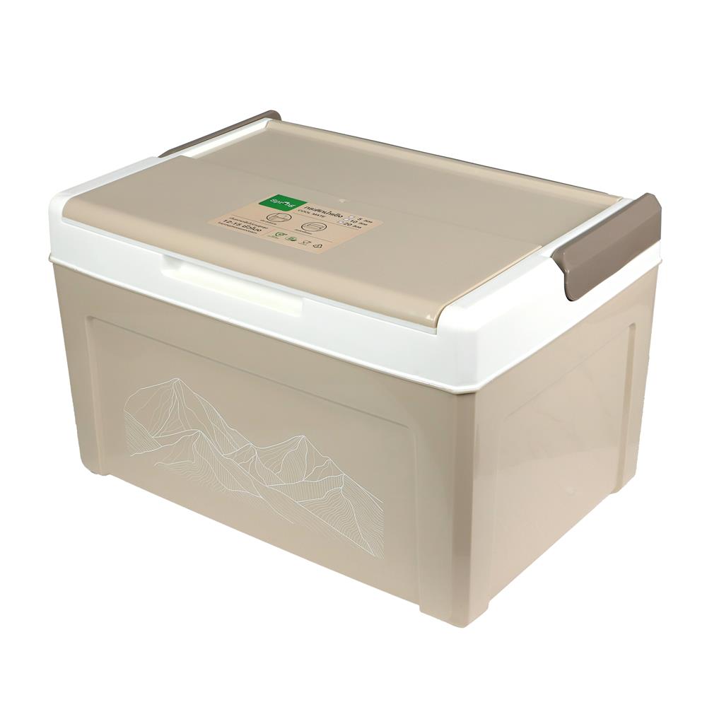 กระติกน้ำแข็ง SPRING COOL MATE 20 ลิตร สีน้ำตาลอ่อน