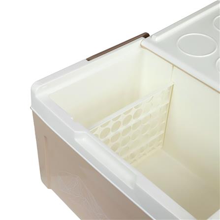 กระติกน้ำแข็ง SPRING COOL MATE 20 ลิตร สีน้ำตาลอ่อน_5