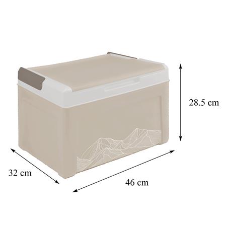 กระติกน้ำแข็ง SPRING COOL MATE 20 ลิตร สีน้ำตาลอ่อน_8