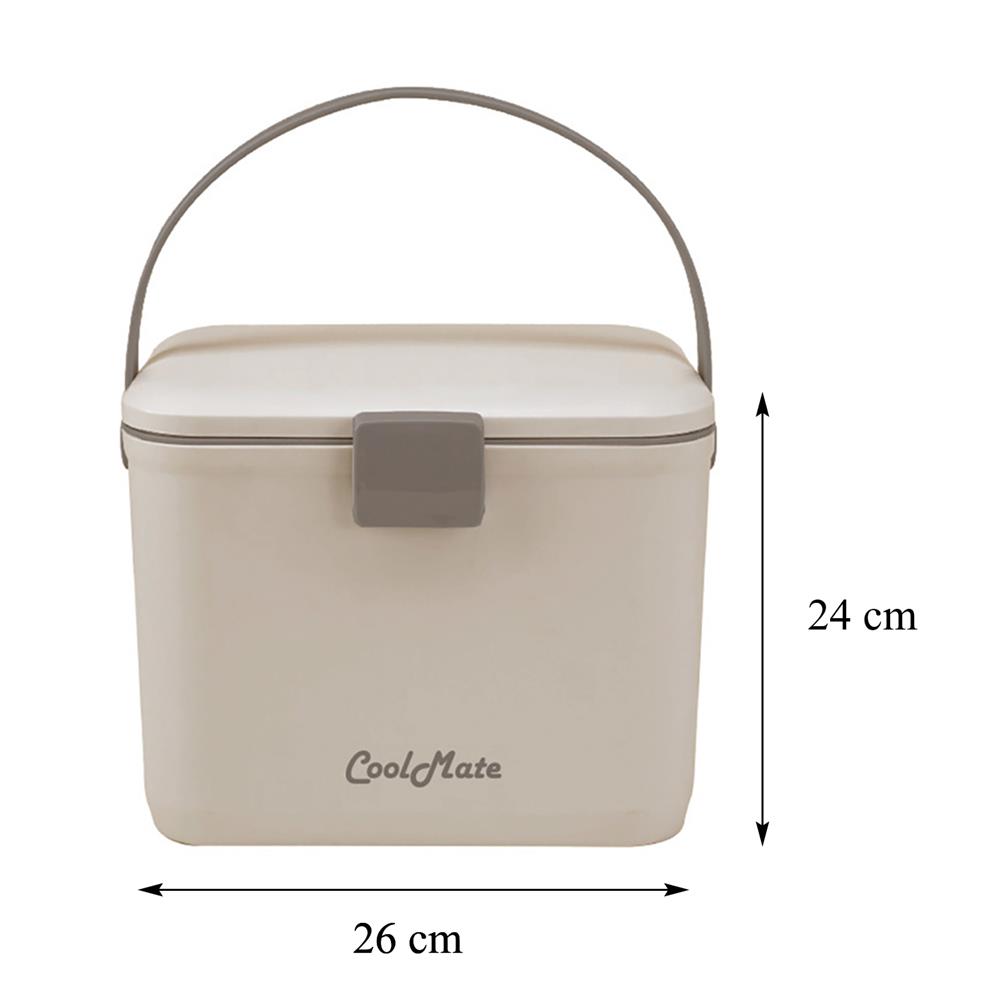 กระติกน้ำแข็ง SPRING COOL MATE 10 ลิตร สีน้ำตาลอ่อน