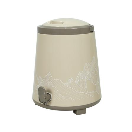 ถังน้ำดื่ม มีก๊อก SPRING COOL MATE 14 ลิตร สีน้ำตาลอ่อน_8