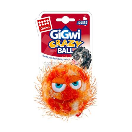 ของเล่นสุนัข GIGWI CRAZY BALL สีส้ม_0