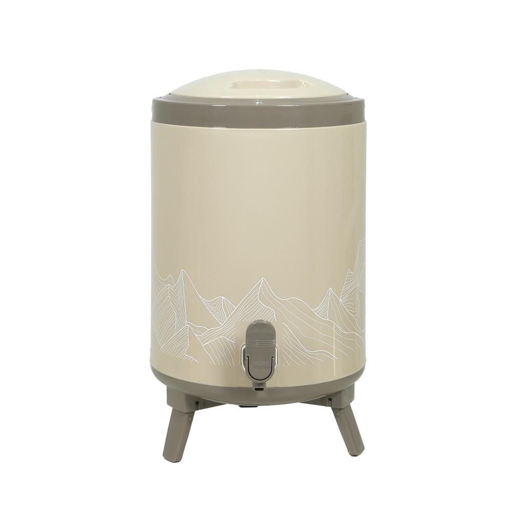 ถังน้ำดื่ม มีก๊อก SPRING COOL MATE 10 ลิตร สีน้ำตาลอ่อน