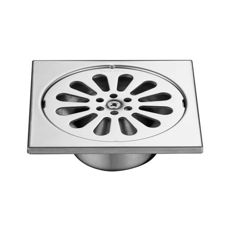 ตะแกรงกันกลิ่นเหลี่ยม HANG FD-001 3.5 นิ้ว สีเงิน_0