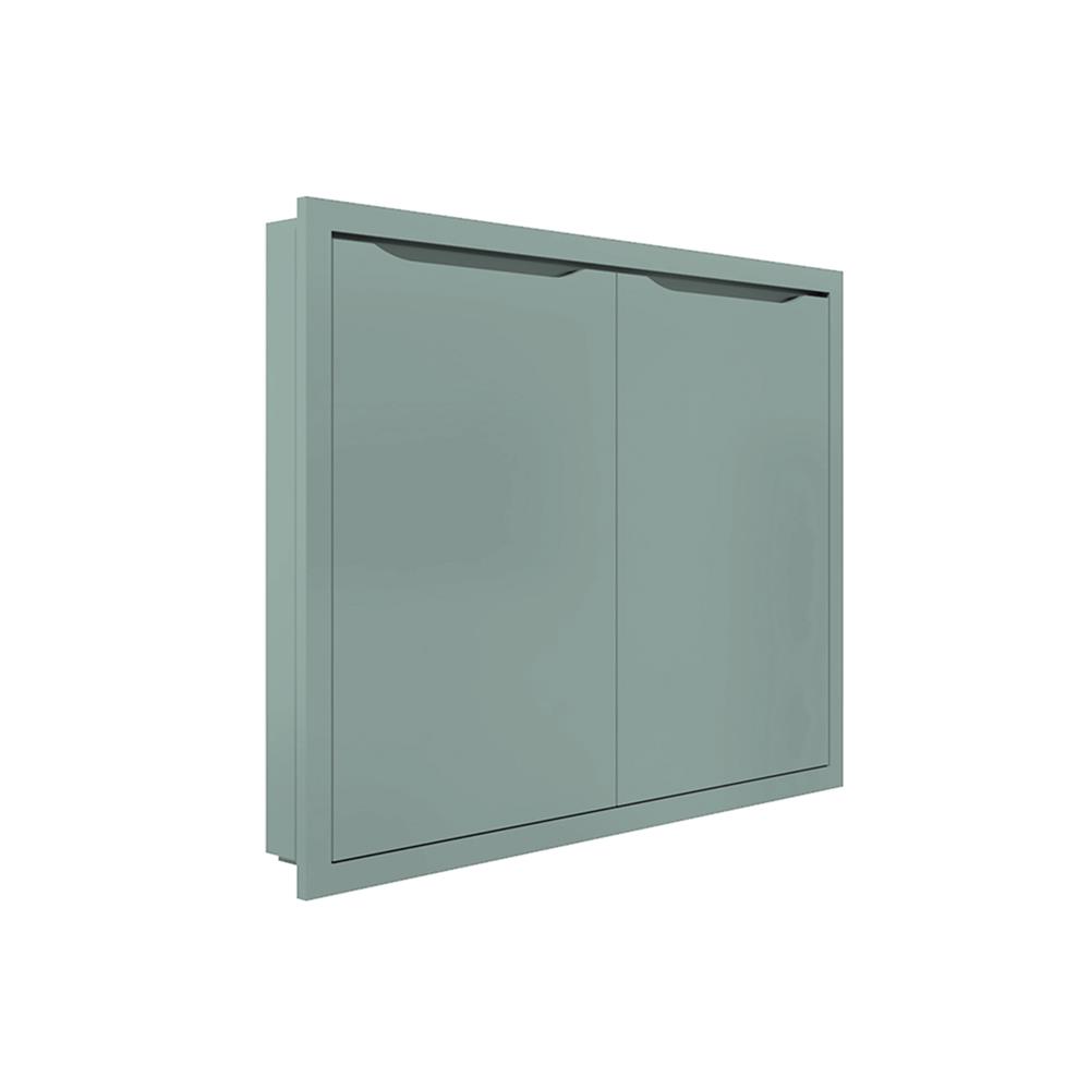 บานซิงค์คู่ MJ ECO 86x66 ซม. สี SEA SALT