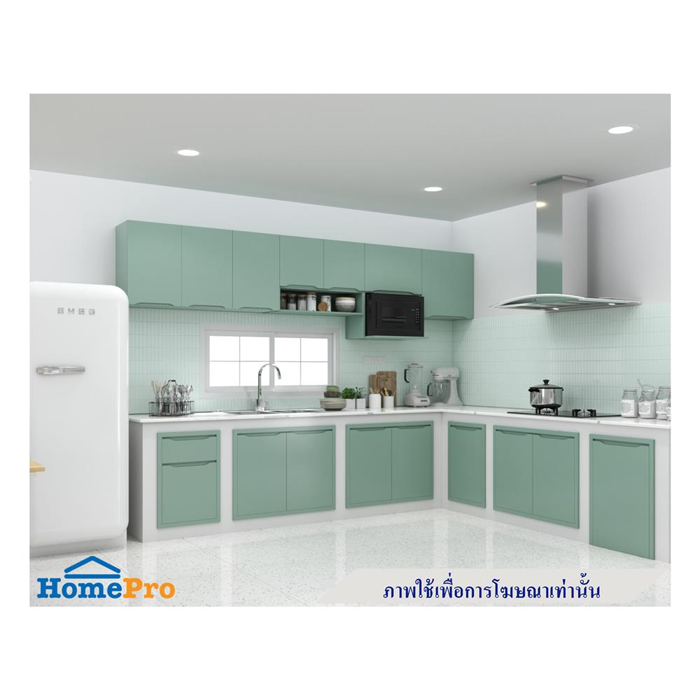 บานซิงค์คู่ MJ ECO 86x66 ซม. สี SEA SALT