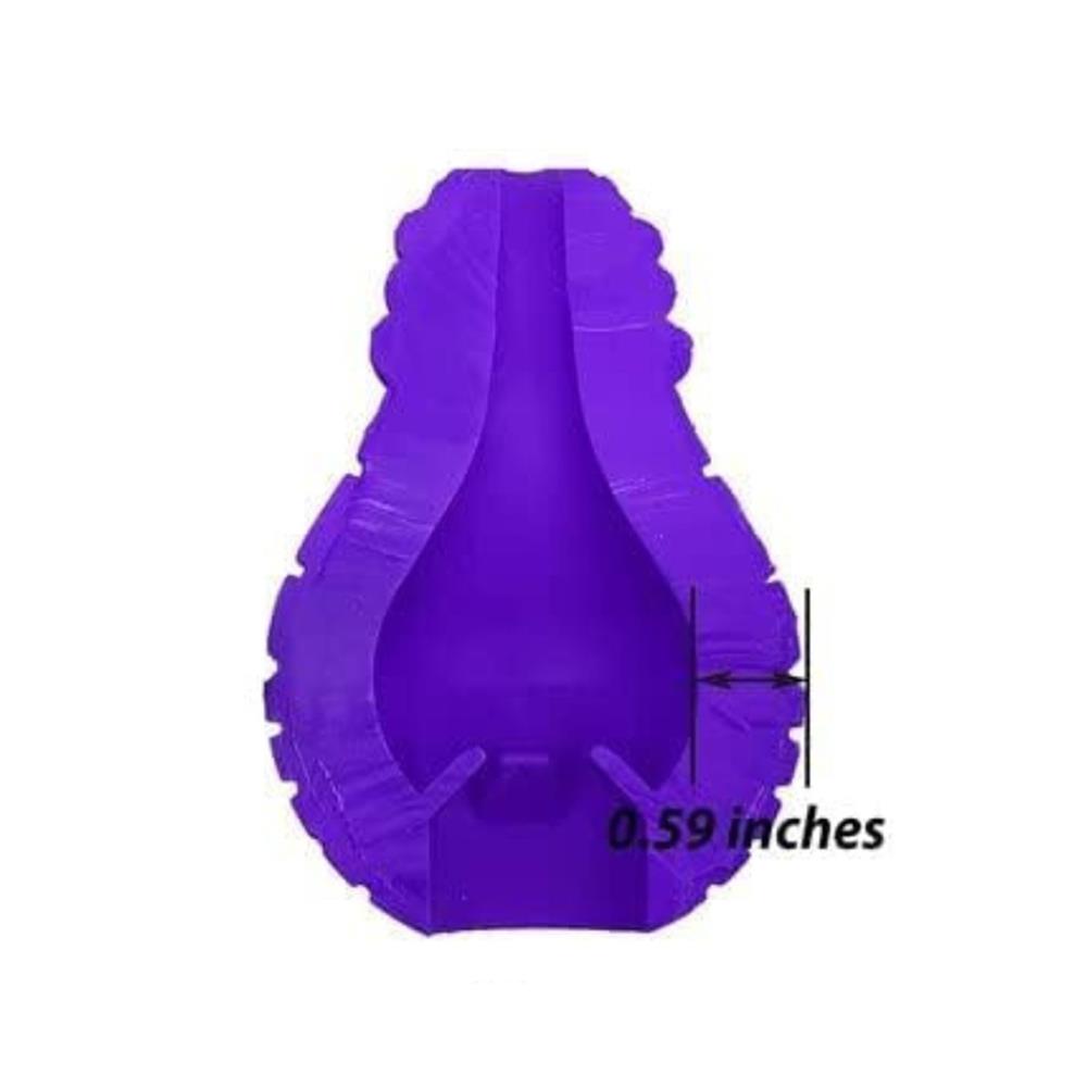 ของเล่นสุนัข ยางขัดฟัน GIGWI BULB L สีม่วง