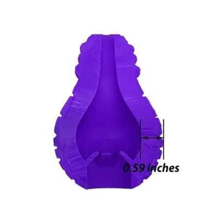 ของเล่นสุนัข ยางขัดฟัน GIGWI BULB L สีม่วง_5