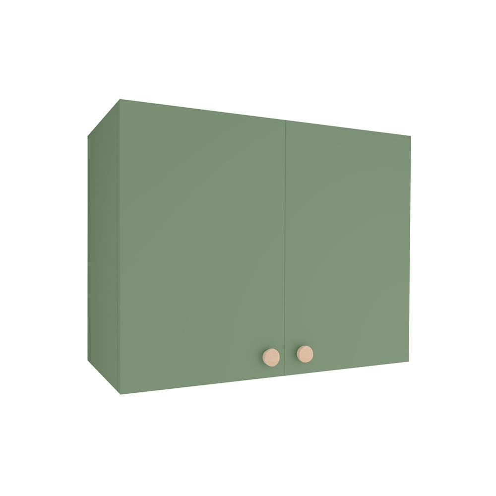 ตู้แขวนคู่ MJ DOT 80x60 ซม. สี MATCHA