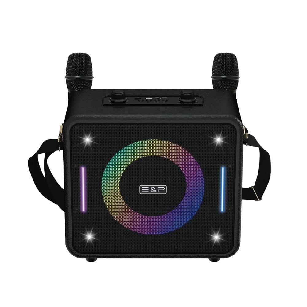 ลำโพงบลูทูธพร้อมไมค์ E&P M5102 สีดำ