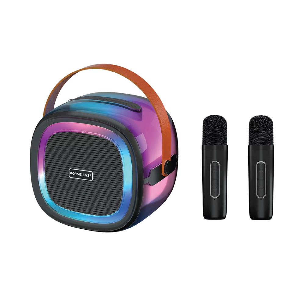 ลำโพงบลูทูธพร้อมไมค์ E&P COLORFUL สีดำ