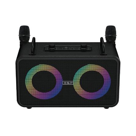 ลำโพงบลูทูธพร้อมไมค์ E&P M4209 สีดำ_0