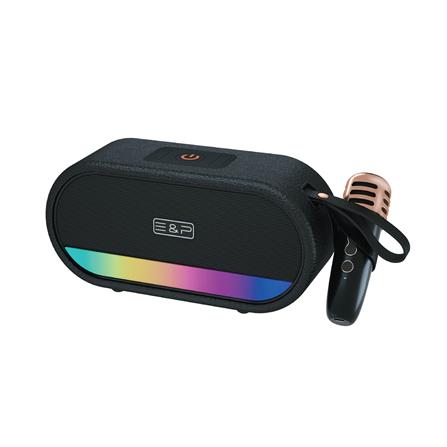 ลำโพงบลูทูธพร้อมไมค์ E&P M205 สีดำ_0