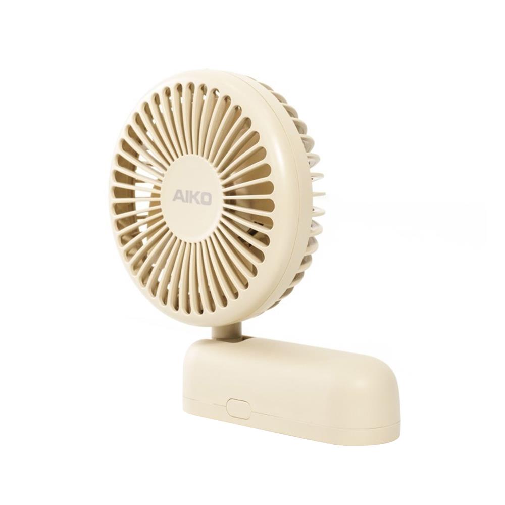 พัดลมพกพา 4 นิ้ว AIKO KN-L2834 สีครีม
