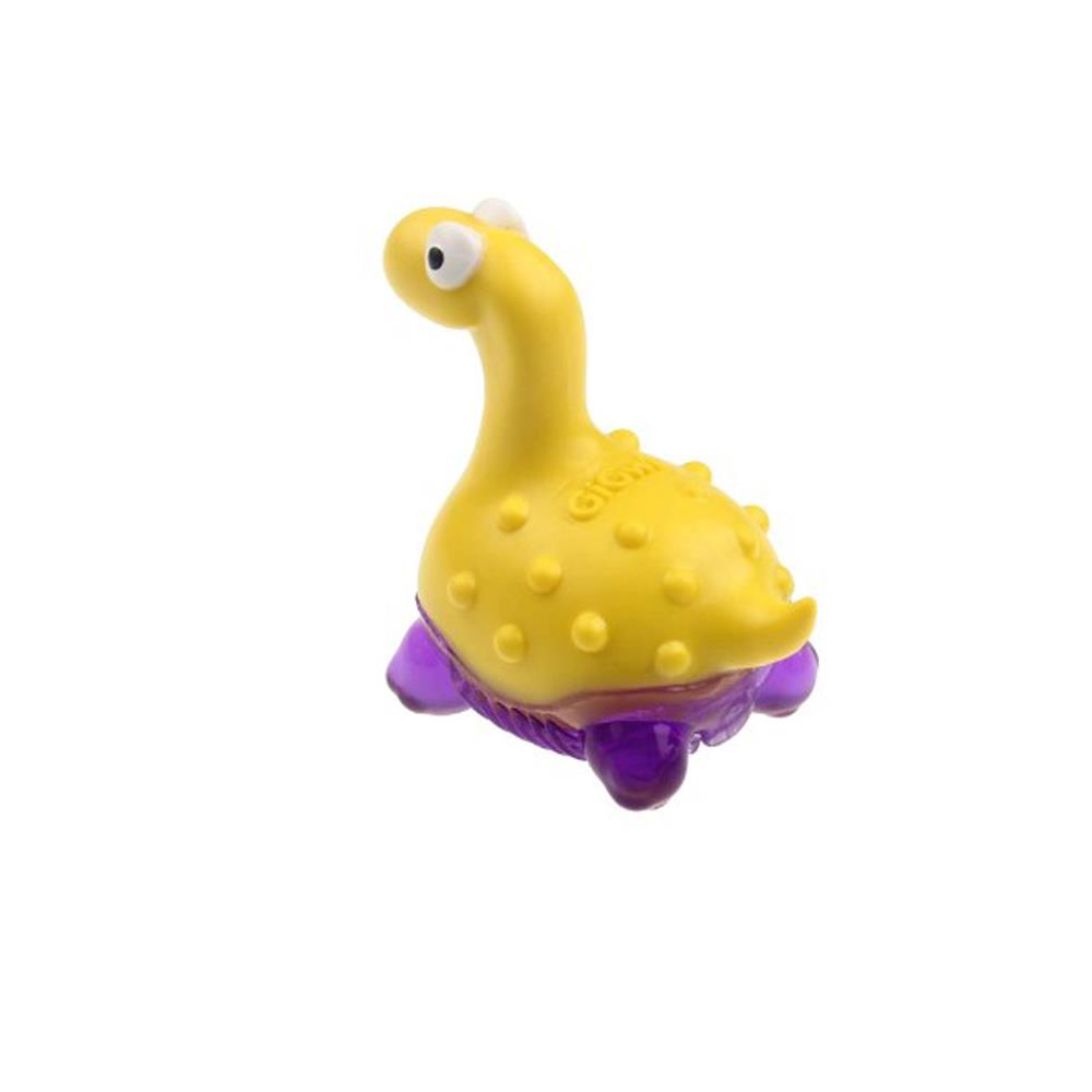 ของเล่นสุนัข GIGWI SUPPA PUPPA DINO XS สีเหลือง