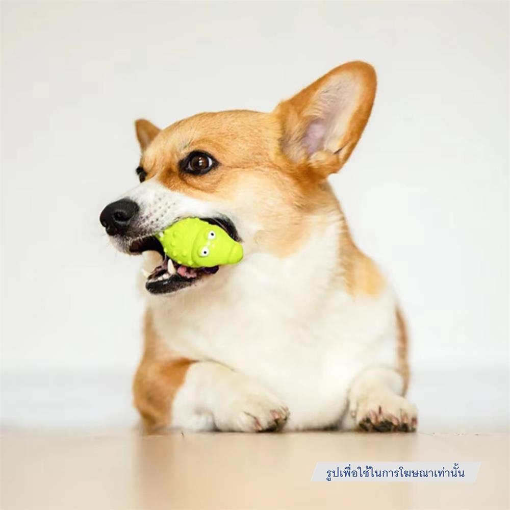ของเล่นสุนัข GIGWI SUPPA PUPPA DINO XS สีเหลือง