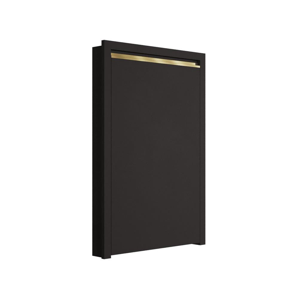 บานถังแก๊ส MJ ETERNITY 75x51 ซม. สี GREY GRAPHITE