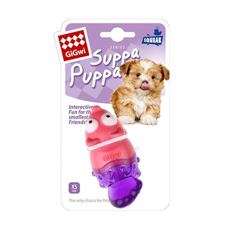 ของเล่นสุนัข GIGWI SUPPA PUPPA FOX XS สีชมพู/ม่วง_0