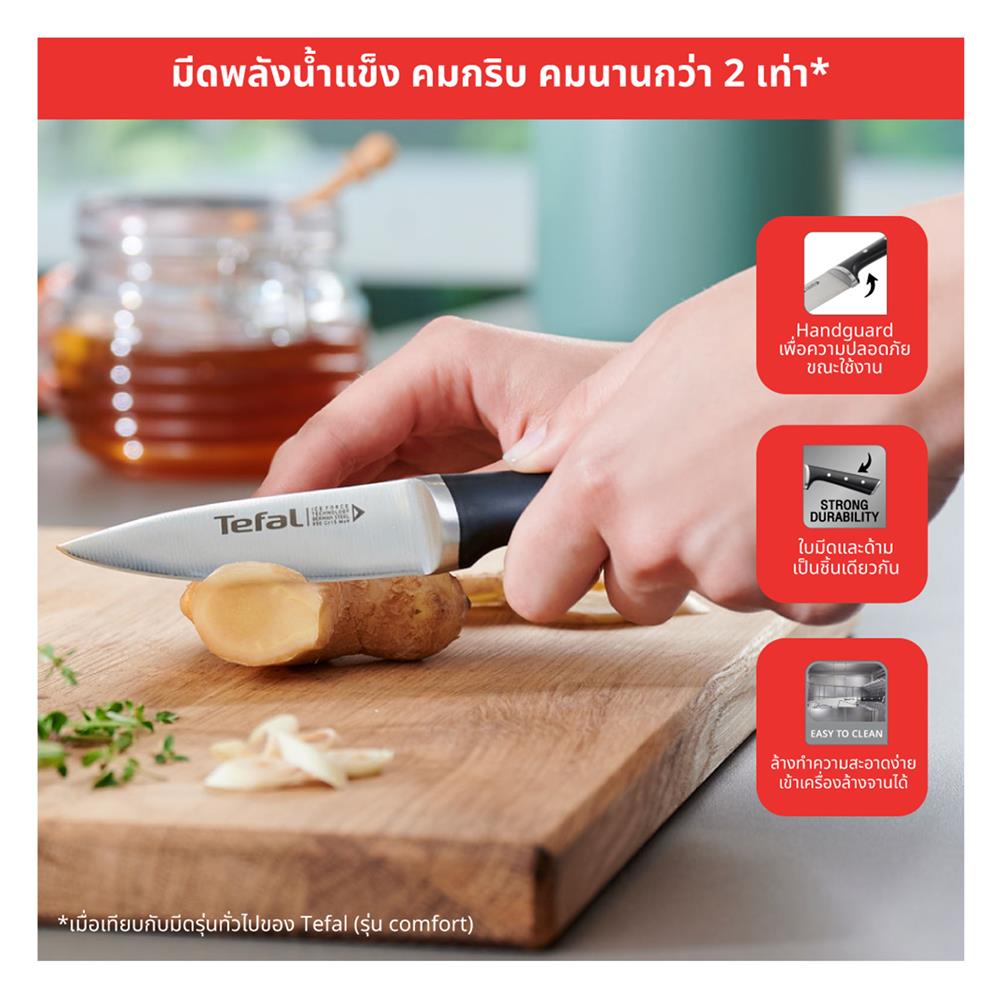 มีดปอกผลไม้ TEFAL ICE FORCE 9 ซม. สีเงิน