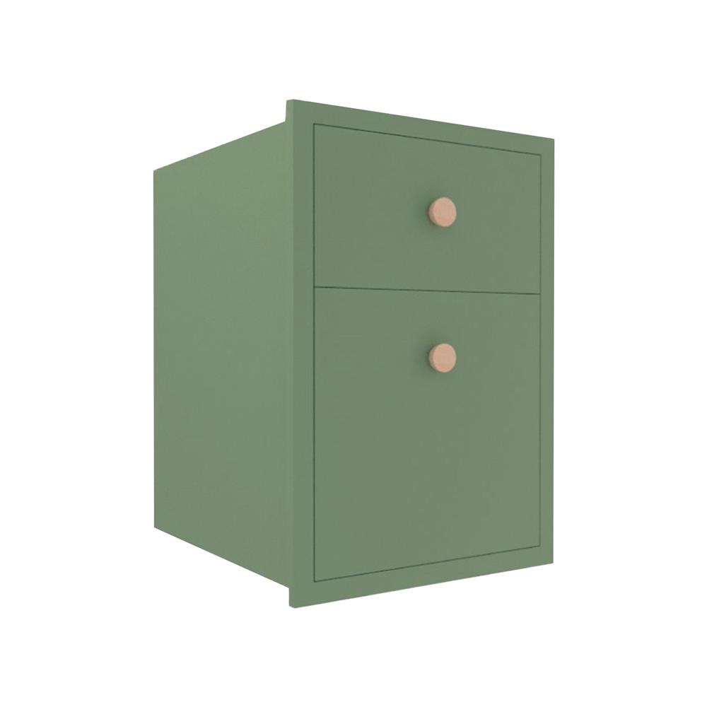 ตู้ลิ้นชัก MJ DOT 46x66 ซม. สี MATCHA