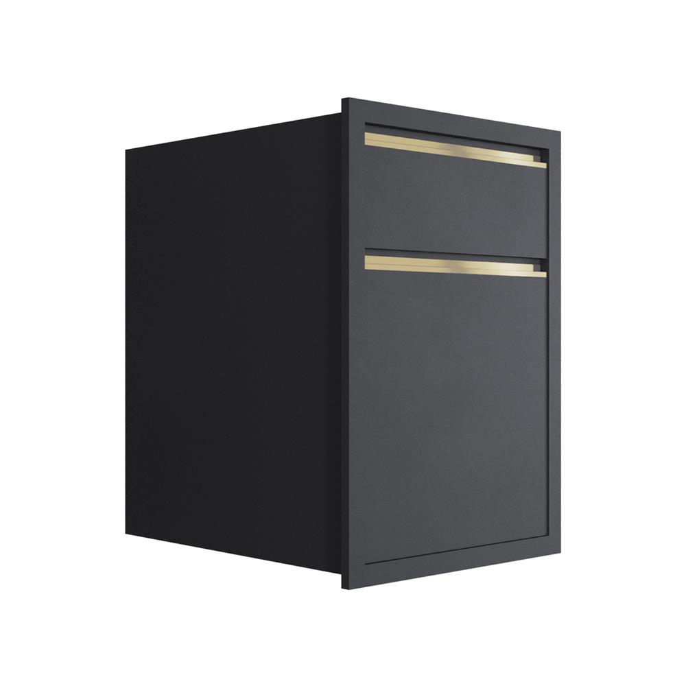 ตู้ลิ้นชัก MJ ETERNITY 46x66 ซม. สี GREY GRAPHITE