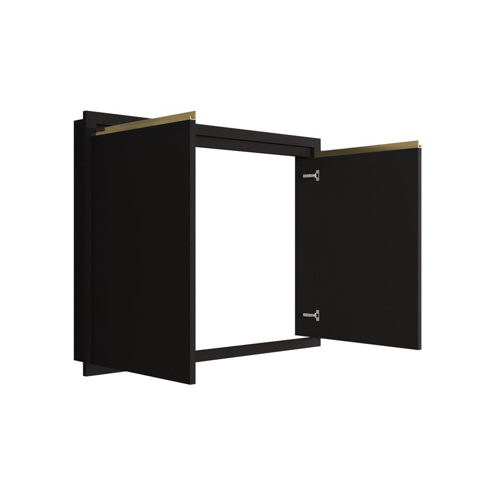 บานซิงค์คู่ MJ ETERNITY 86x66 ซม. สี GREY GRAPHITE