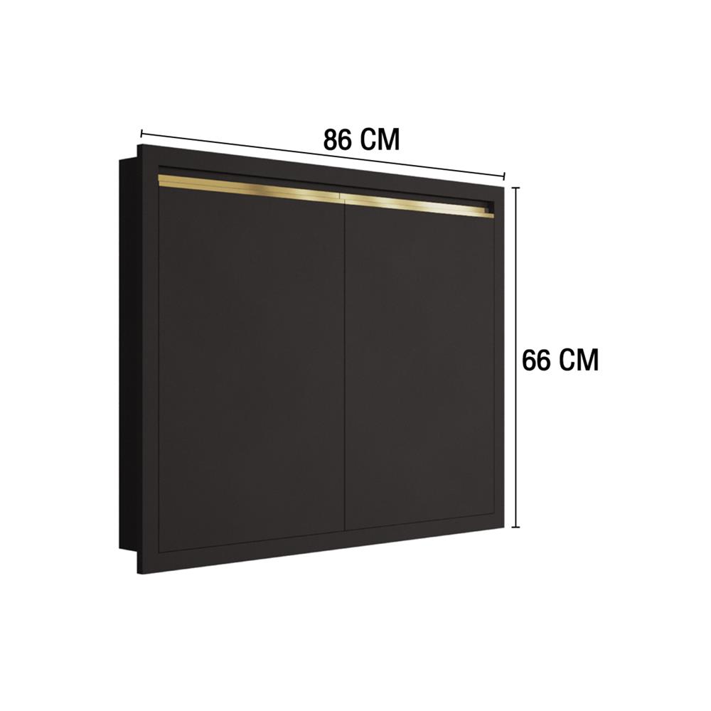 บานซิงค์คู่ MJ ETERNITY 86x66 ซม. สี GREY GRAPHITE