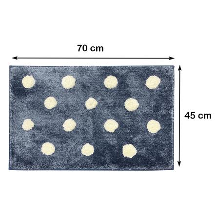 พรม HOME LIVING STYLE DOT 45X70 ซม. สีน้ำเงิน_6