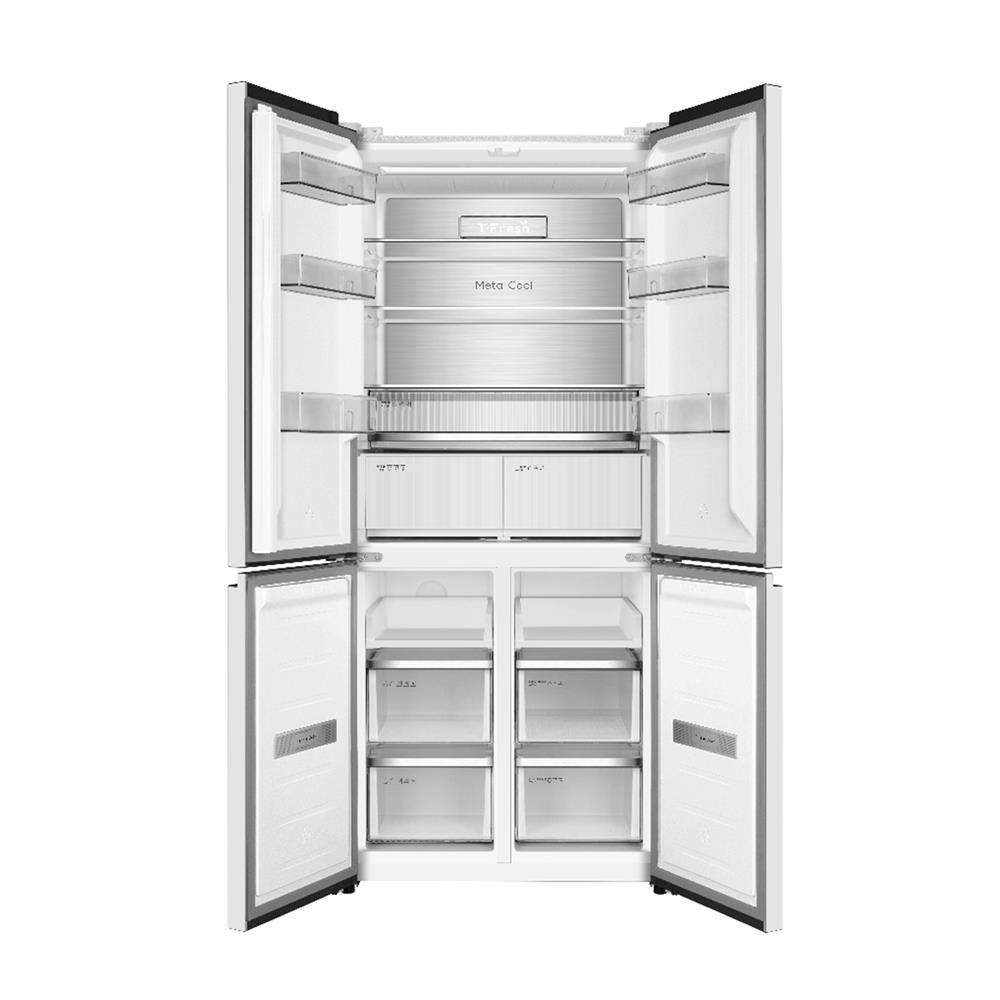 ตู้เย็น MULTI DOOR TCL RT52GCCDW 18.4 คิว กระจกขาว