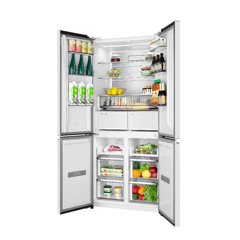 ตู้เย็น MULTI DOOR TCL RT52GCCDW 18.4 คิว กระจกขาว