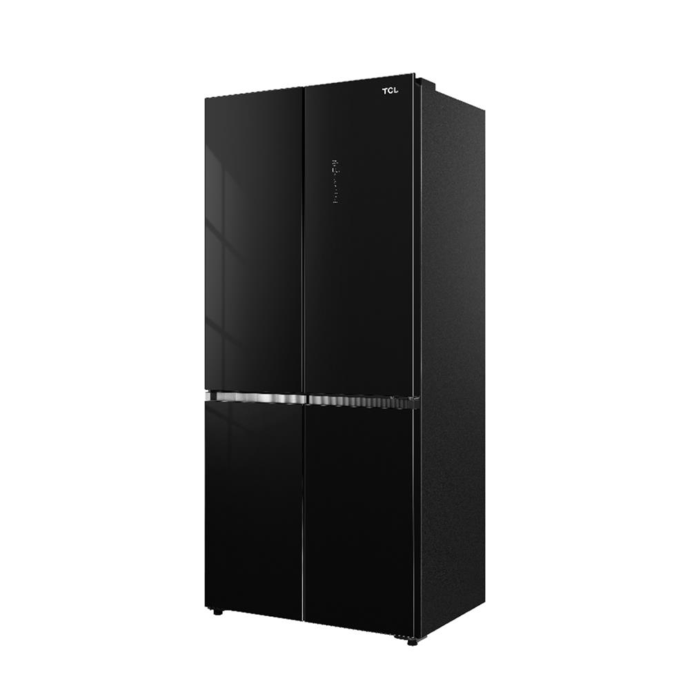 ตู้เย็น MULTI DOOR TCL RT52GCCDB 18.4 คิว กระจกดำ
