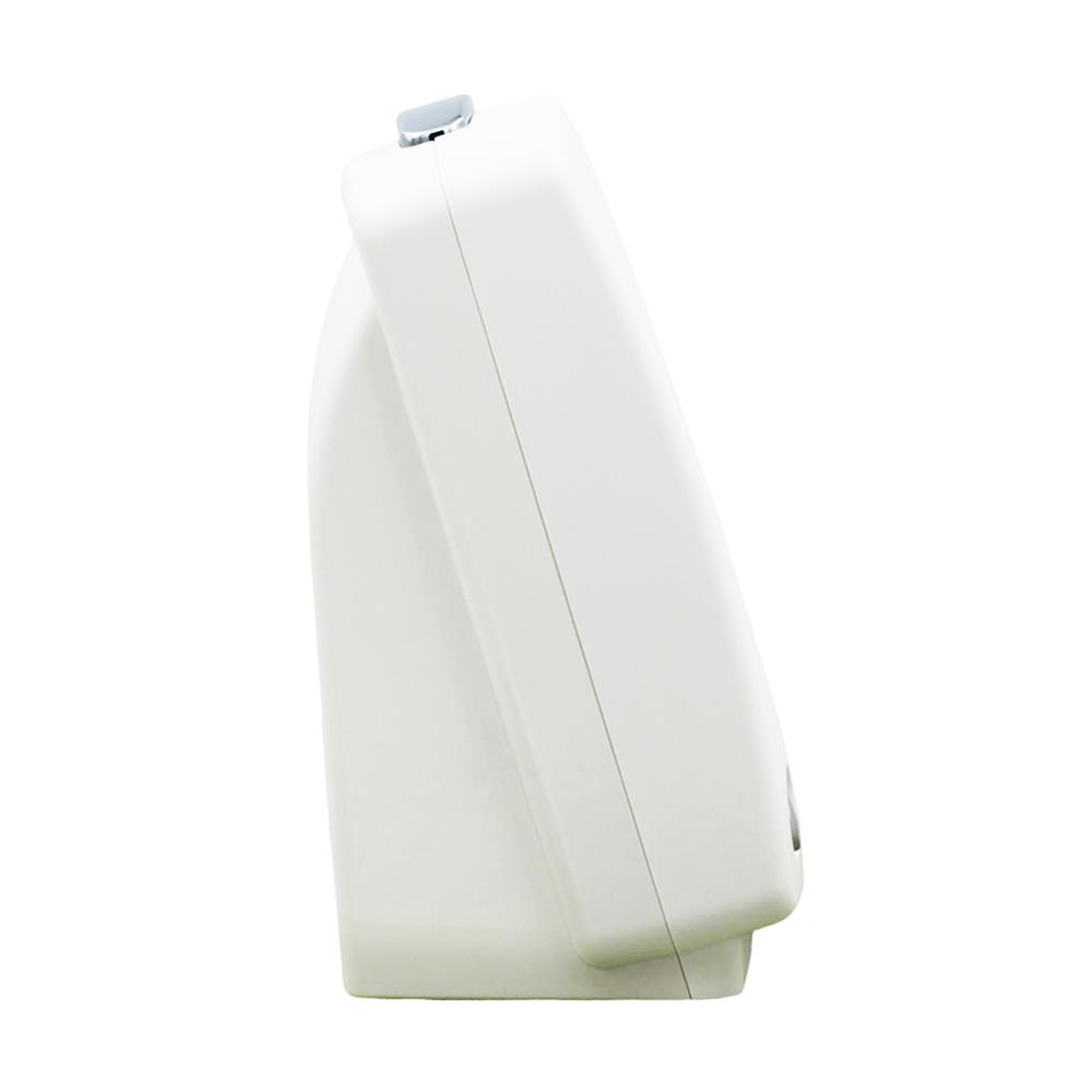 นาฬิกาปลุก SEIKO CLOCKS QHP012W 5.11X4.72 นิ้ว สีขาว